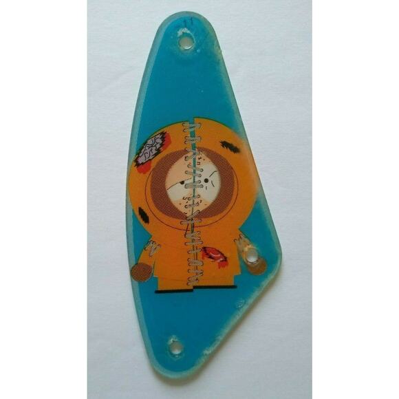South Park Original 1998 NOS Pinball Machine Plastic Shield Slingshot Right - Picture 1 of 3
